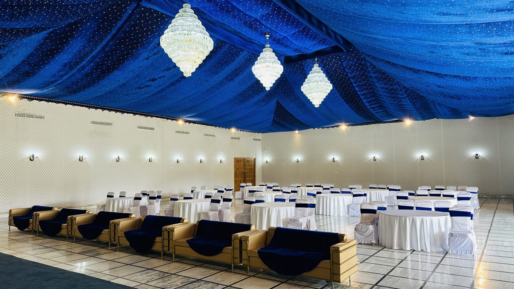 9000 sq ft pillarless Banquet Hall at Buena Vista Resort Jaipur