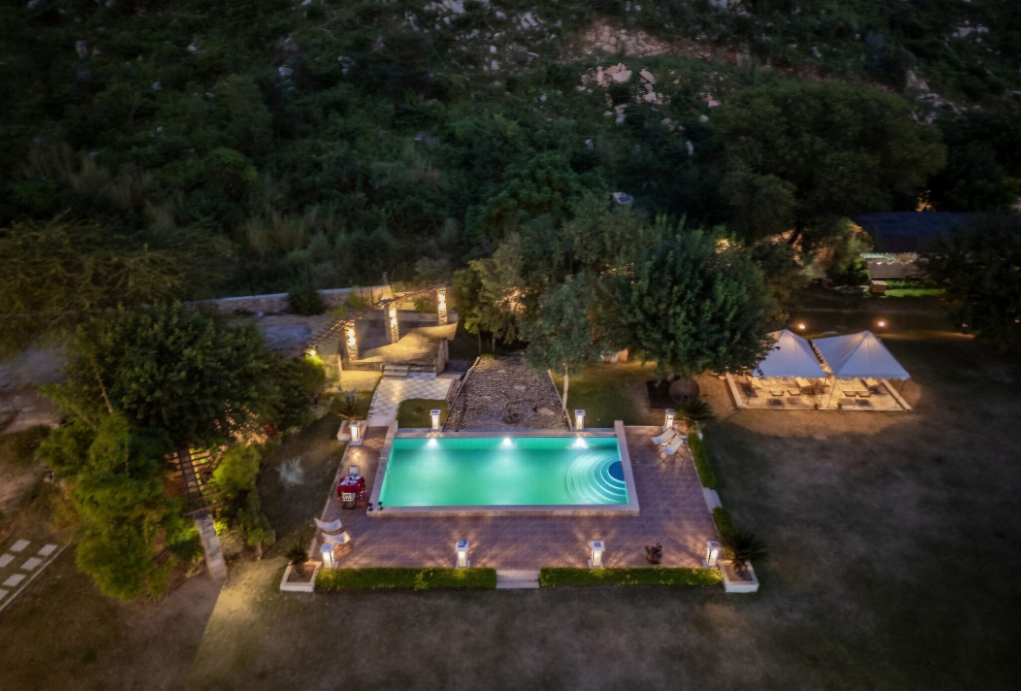 Swimming pool Grassfield Valley Resort Jaipur