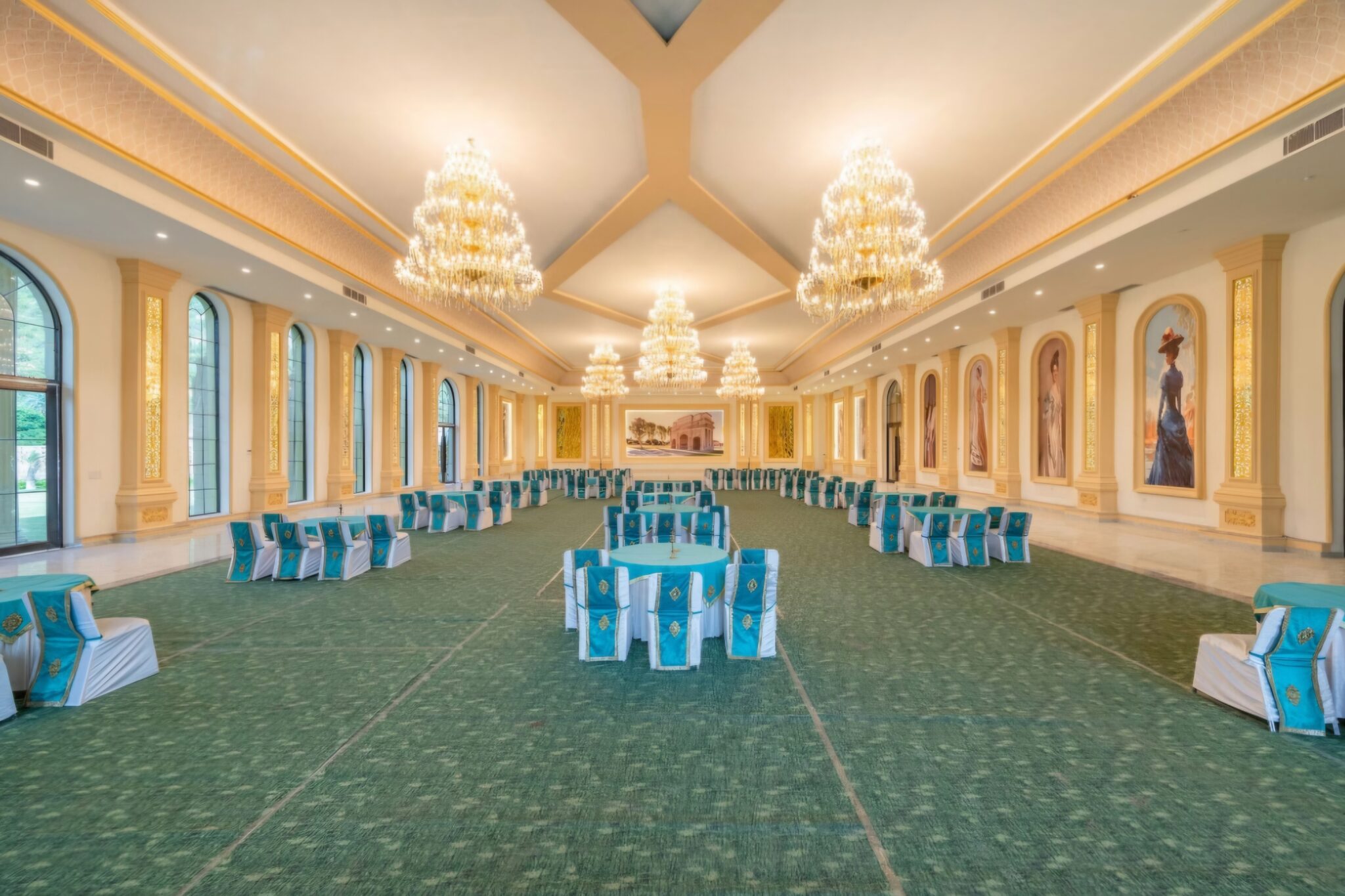 Royal Knot Banquet hall Grassfield valley resort Jaipur