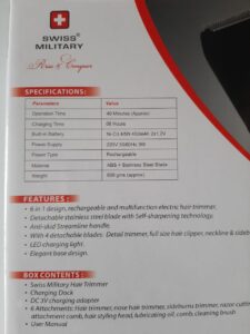 swiss military shaving kit for men