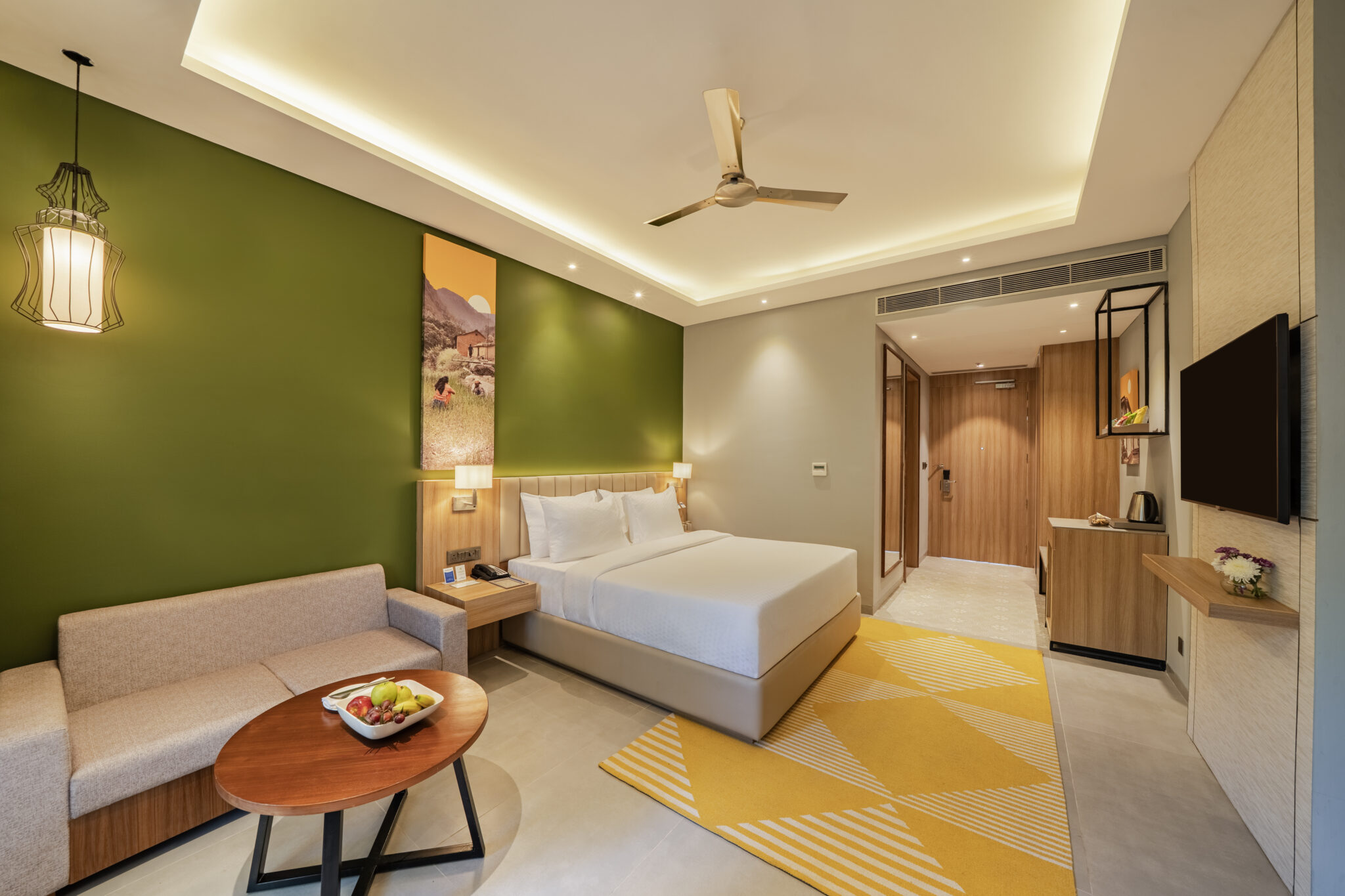 Deluxe rooms at best 5 star wedding resort corbett vandhara sarovar premier patkote