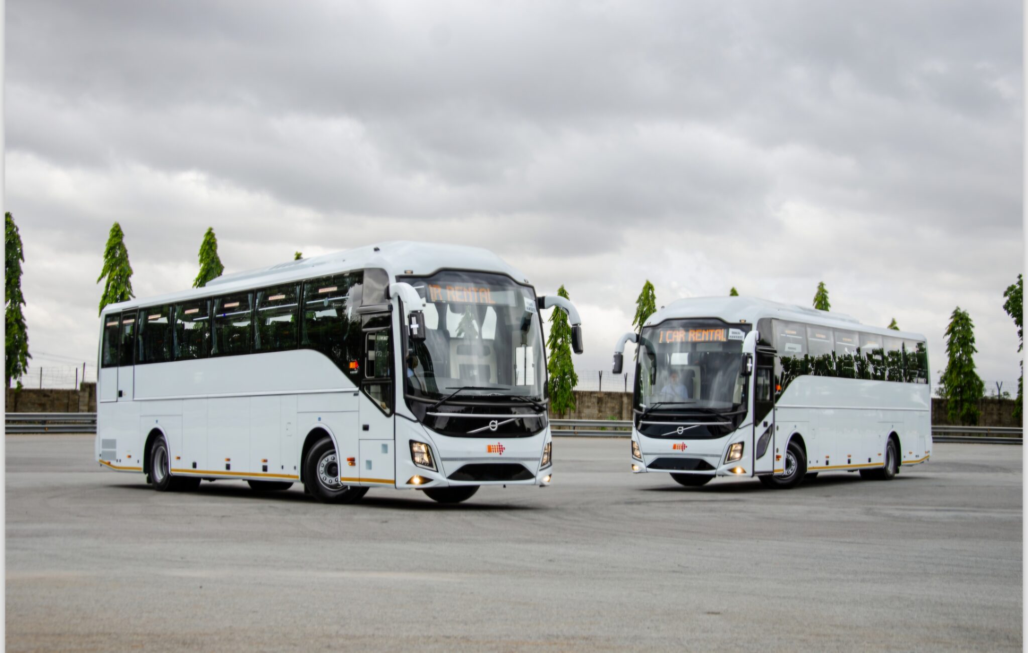 volvo bus on rent in delhi ncr