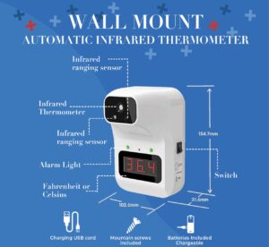 wall mounted thermometers for offices and workplaces