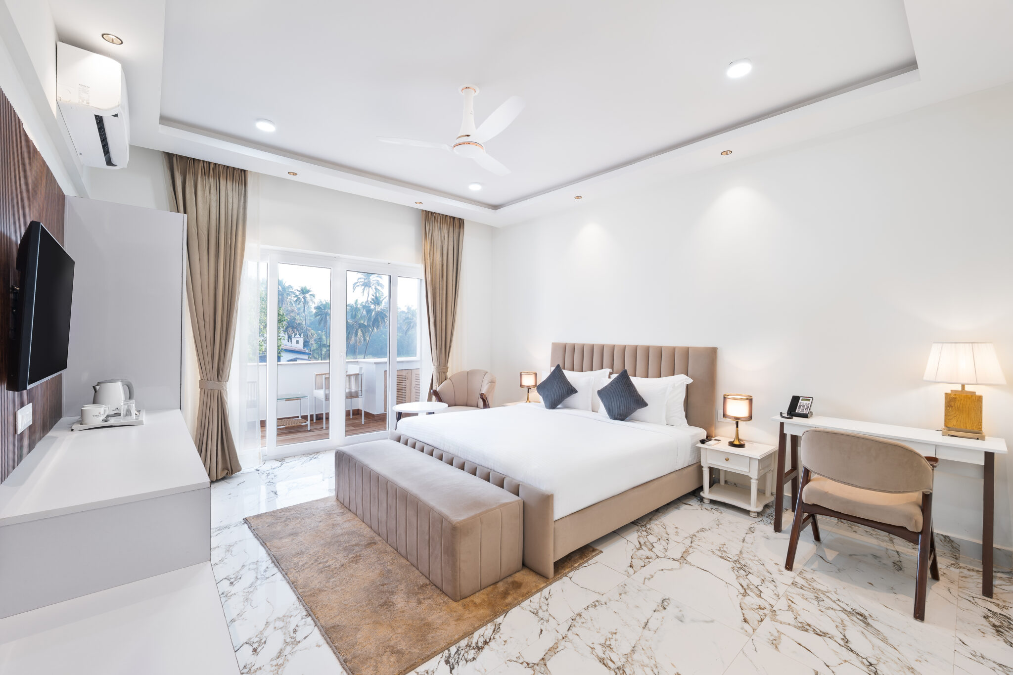 Executive room white wharf beach resort Goa