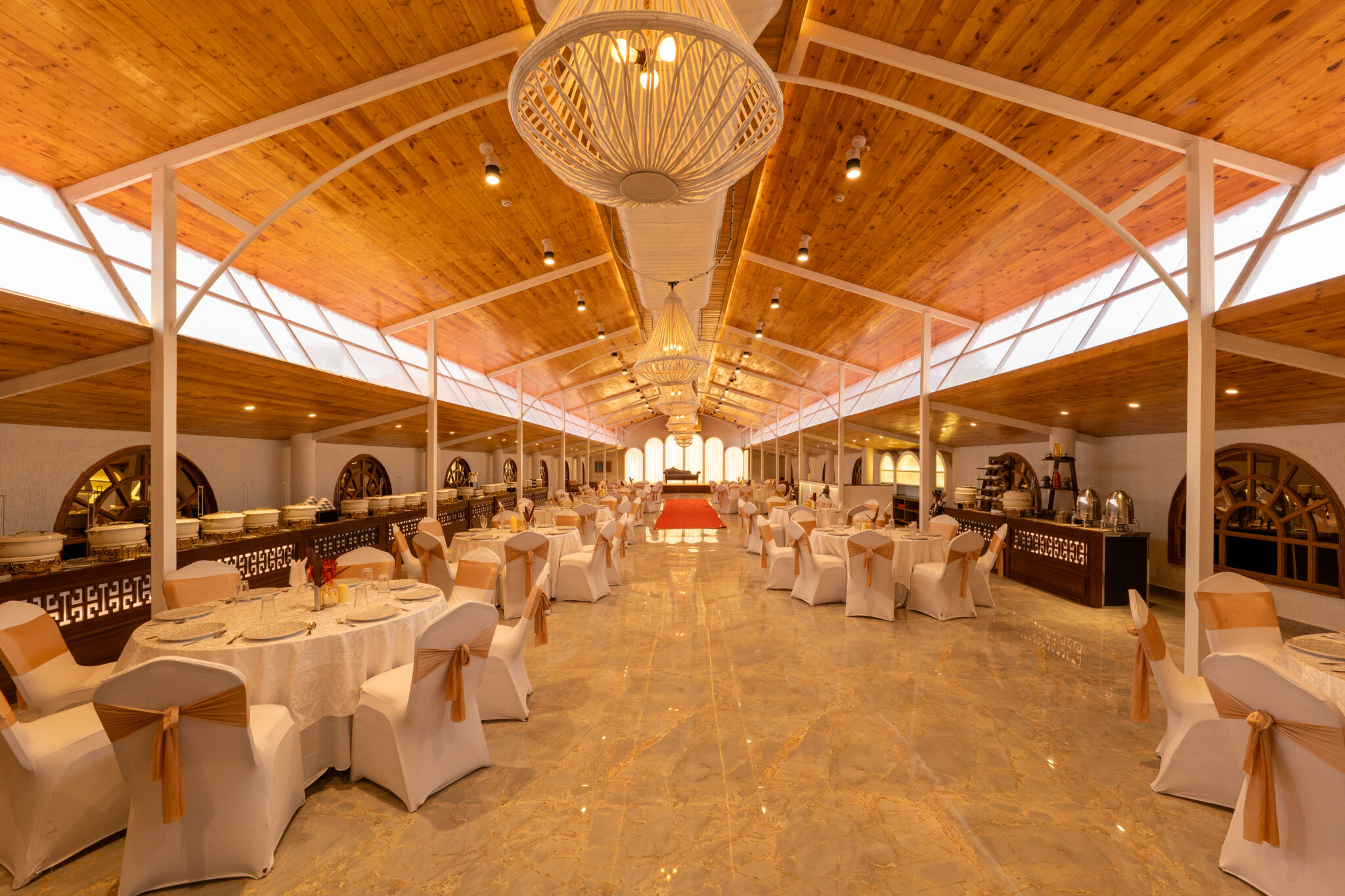 conference hall at white wharf beach resort goa