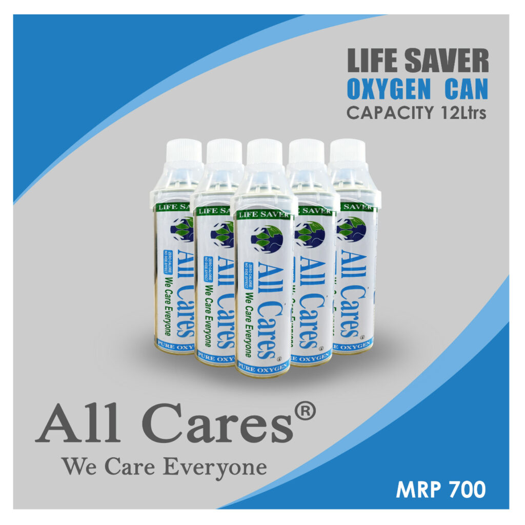 All care portable oxygen cans