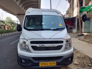 16 seater AC tempo traveller varanasi