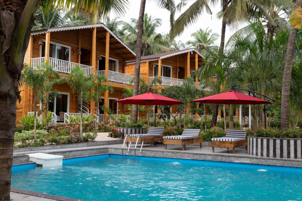 Goa Beach Resort near Beach