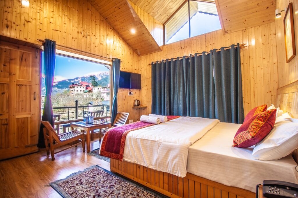 deluxe rooms shalai resort manali